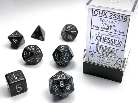 Chessex: Speckled Polyhedral Ninja Rollenspiel Set (7)