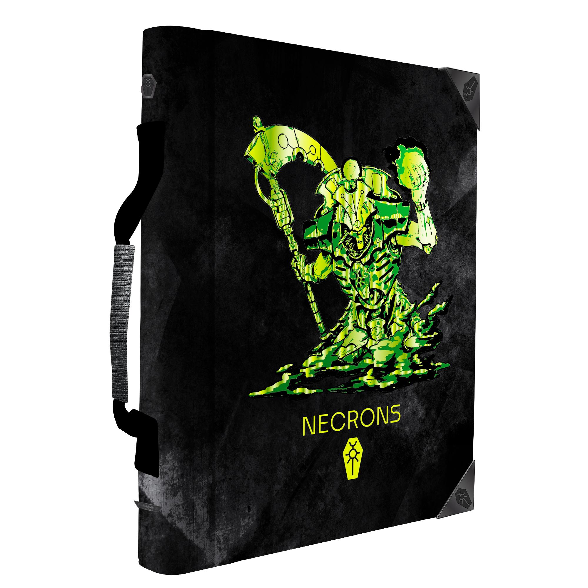 Ultra Pro - Necron Codex Aligned Codex Book Folio - Debossed & Printed for Warhammer 40,000 Ultra Pro - Necron Codex Aligned Codex Book Folio - Debossed & Printed for Warhammer 40,000