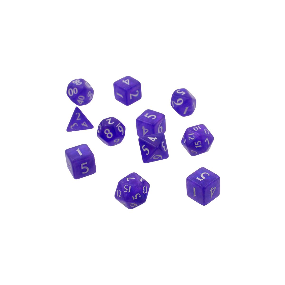 UP - Eclipse 11 Dice Set - Royal Purple