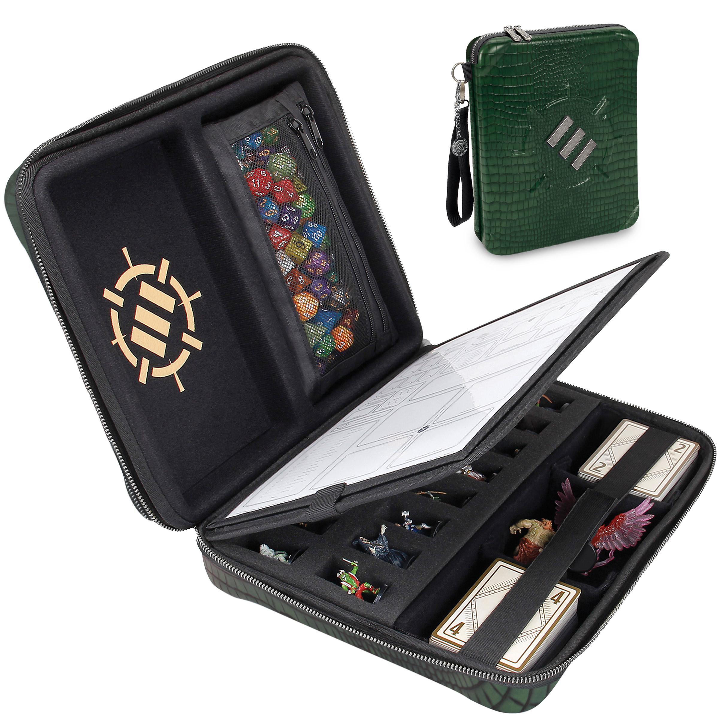 ENHANCE Collector's Edition RPG Organizer Case - Dragon Green