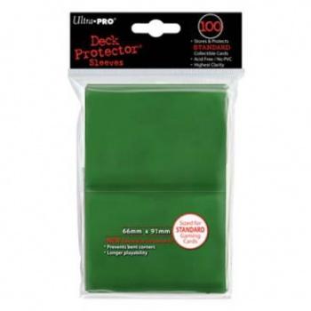 Ultra Pro Deck Protector Sleeves Standard- Green (100) Ultra Pro Deck Protector Sleeves Standard- Green (100)