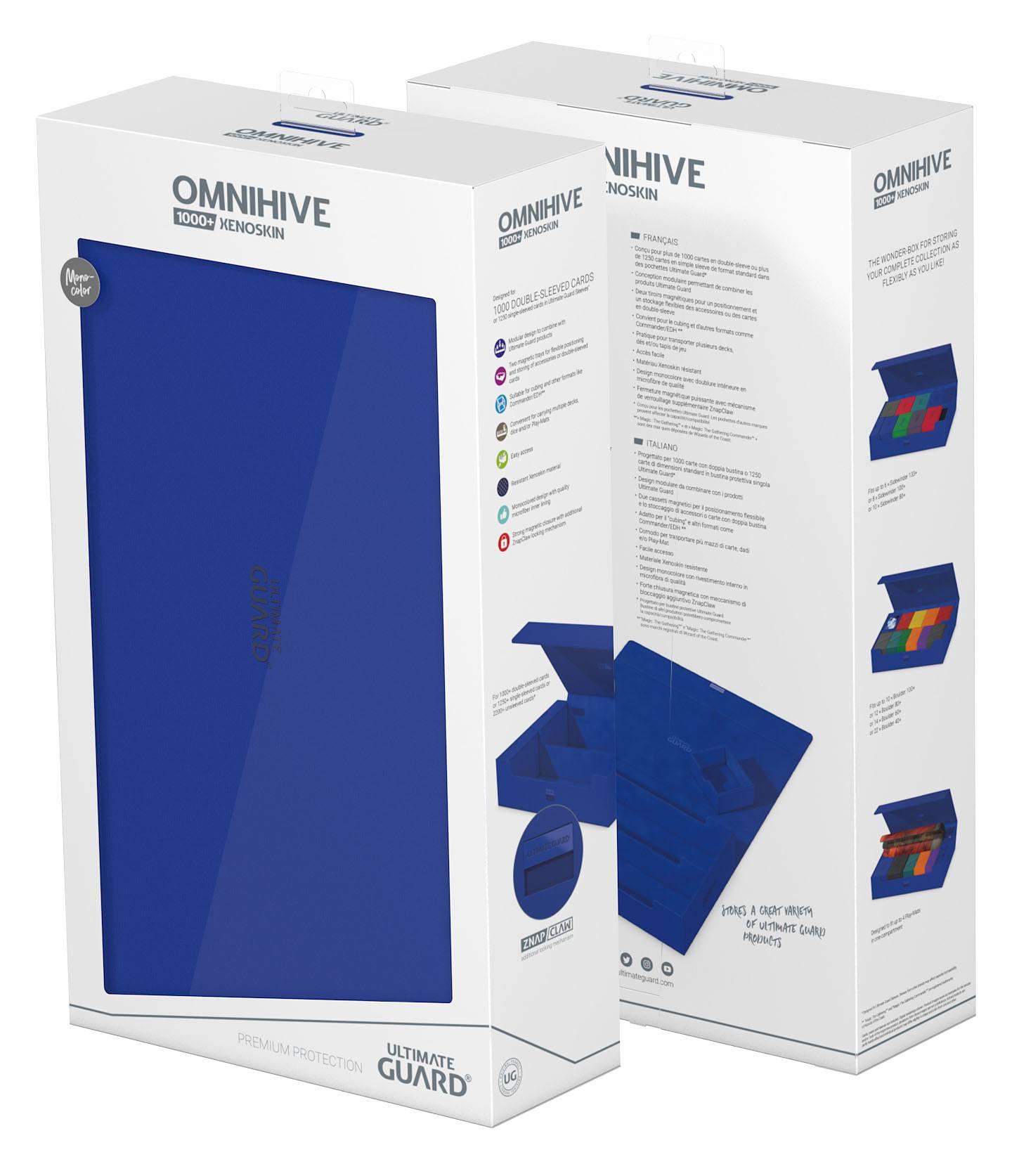 Ultimate Guard Omnihive 1000+ XenoSkin Blau Ultimate Guard Omnihive 1000+ XenoSkin Blau