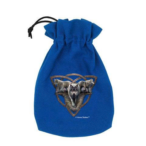 Anne Stokes Dice Pouch: Wolf Trio Anne Stokes Dice Pouch: Wolf Trio