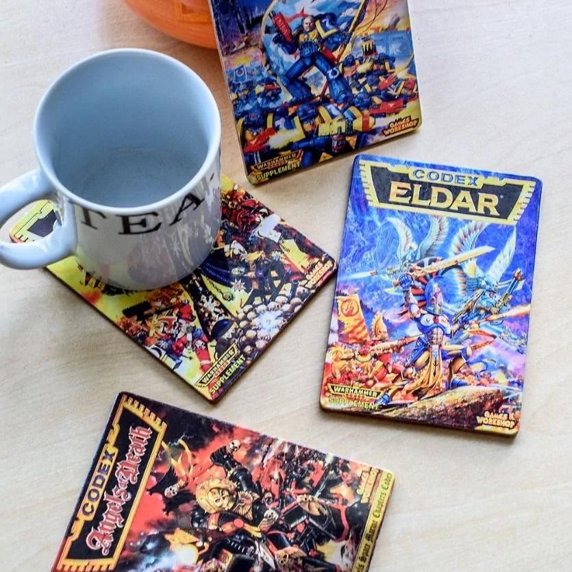 Warhammer 40000 Second Edition Codex Coasters