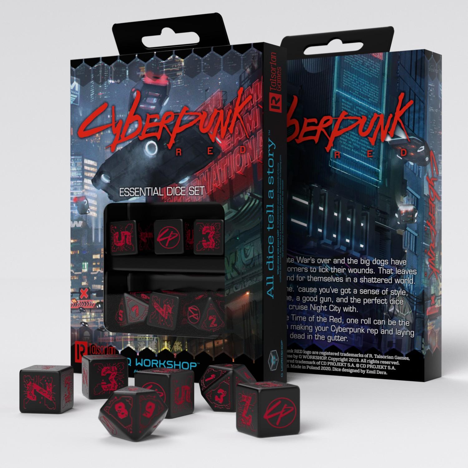 Cyberpunk Red Essential Dice Set (6) Cyberpunk Red Essential Dice Set (6)