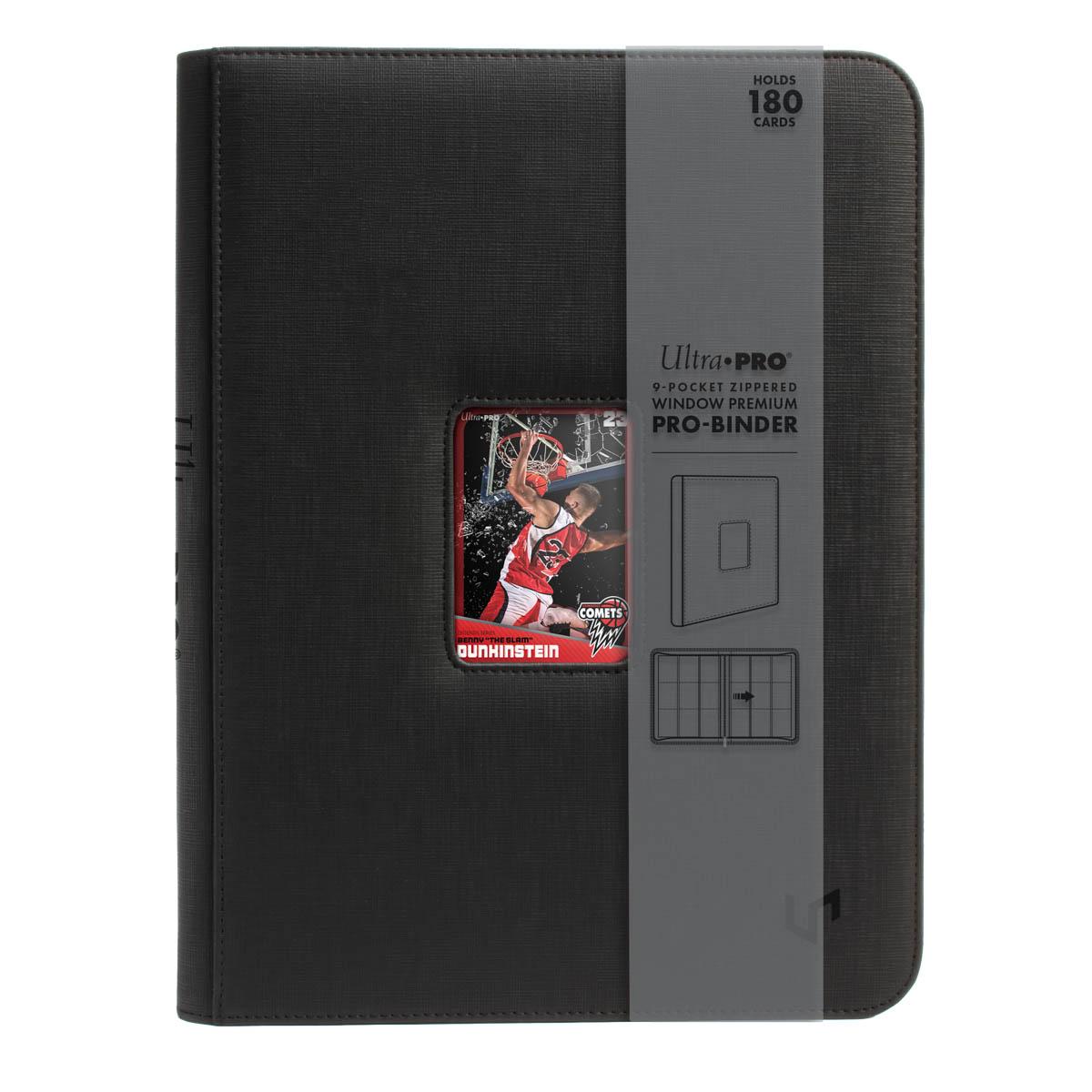 Ultra Pro - 9-Pocket Zippered Window Premium PRO-Binder Ultra Pro - 9-Pocket Zippered Window Premium PRO-Binder
