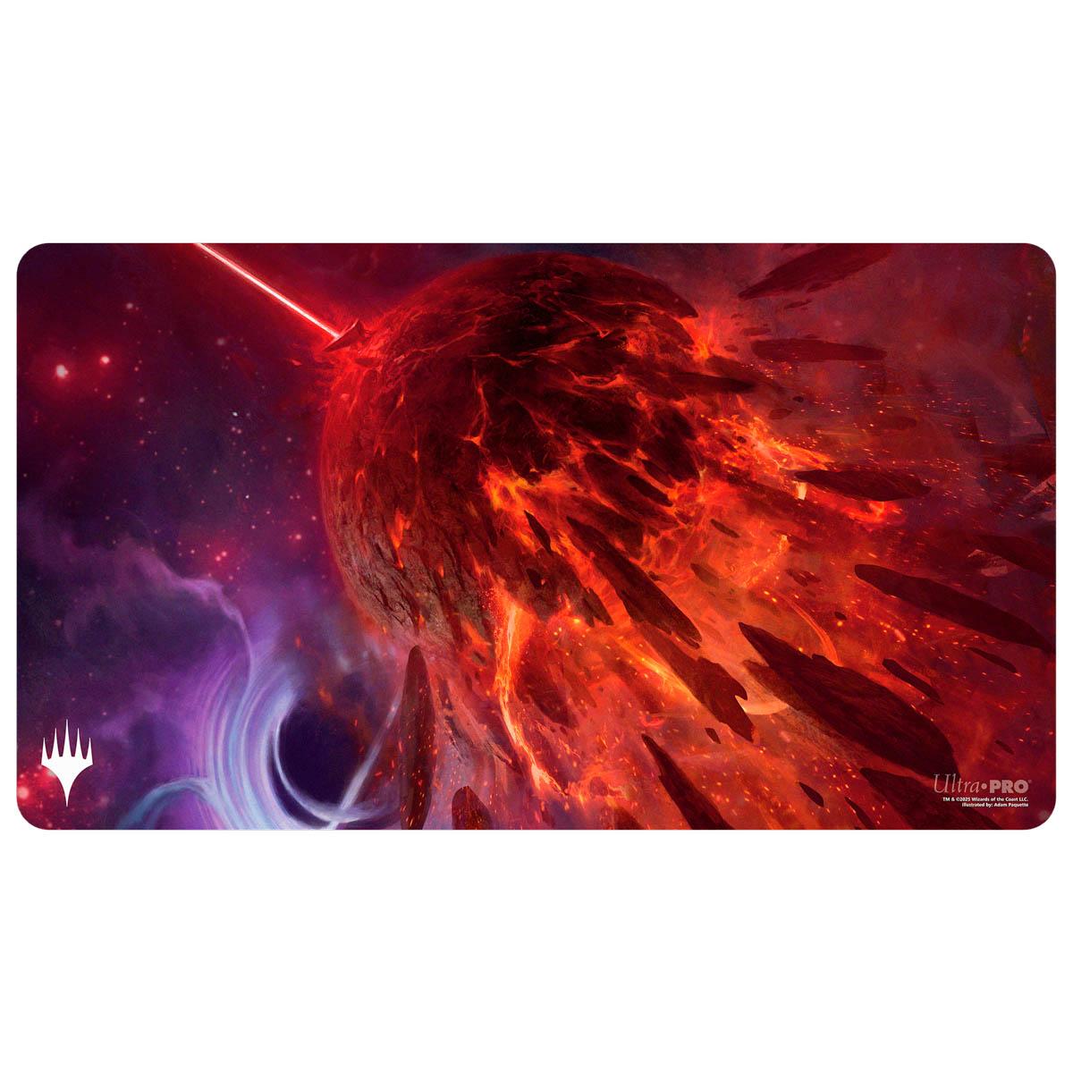 Ultra Pro - Edge of Eternities Playmat Mythic Land Red for Magic: The Gathering