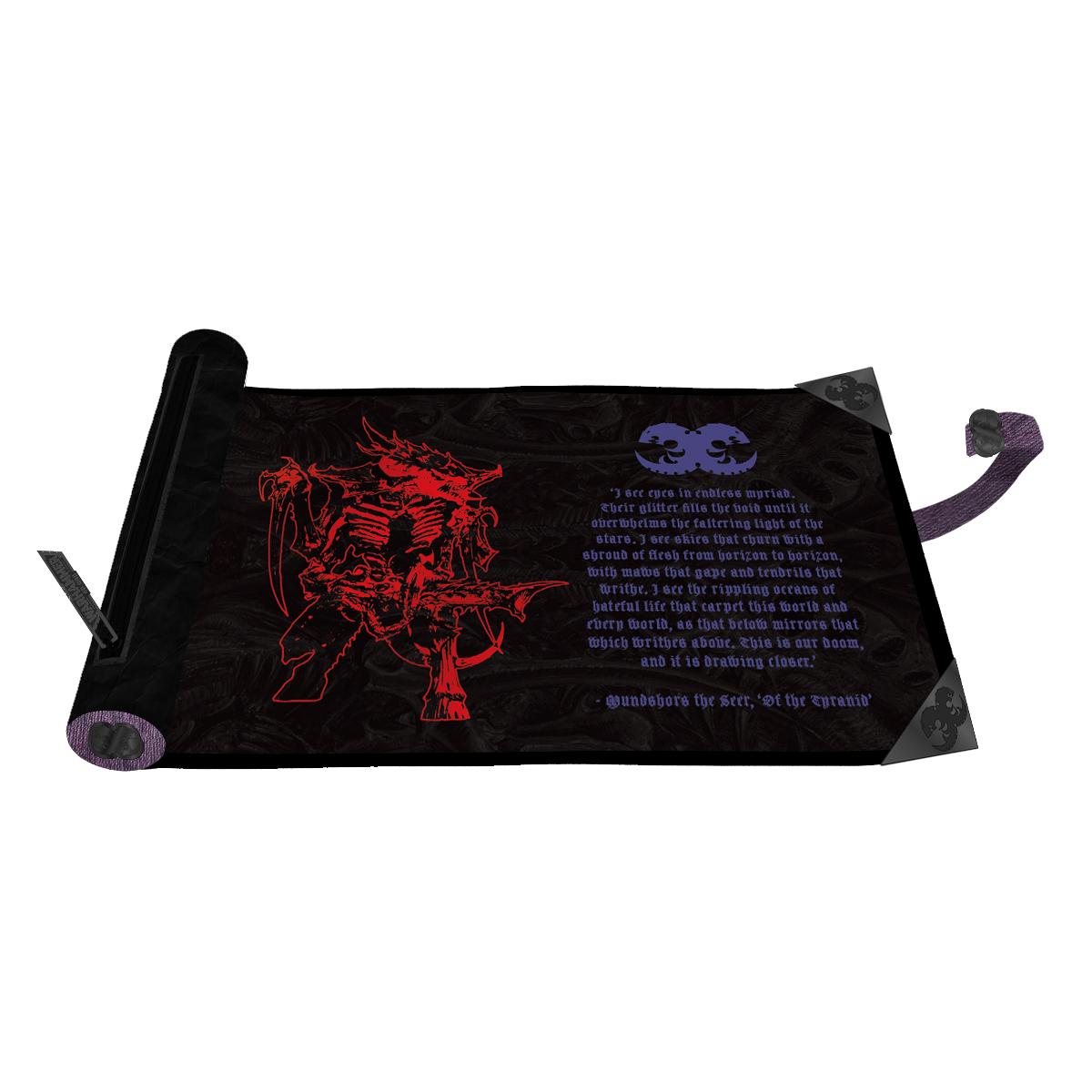Ultra Pro Tyranid Dice Scroll Premium Foil for Warhammer 40,000