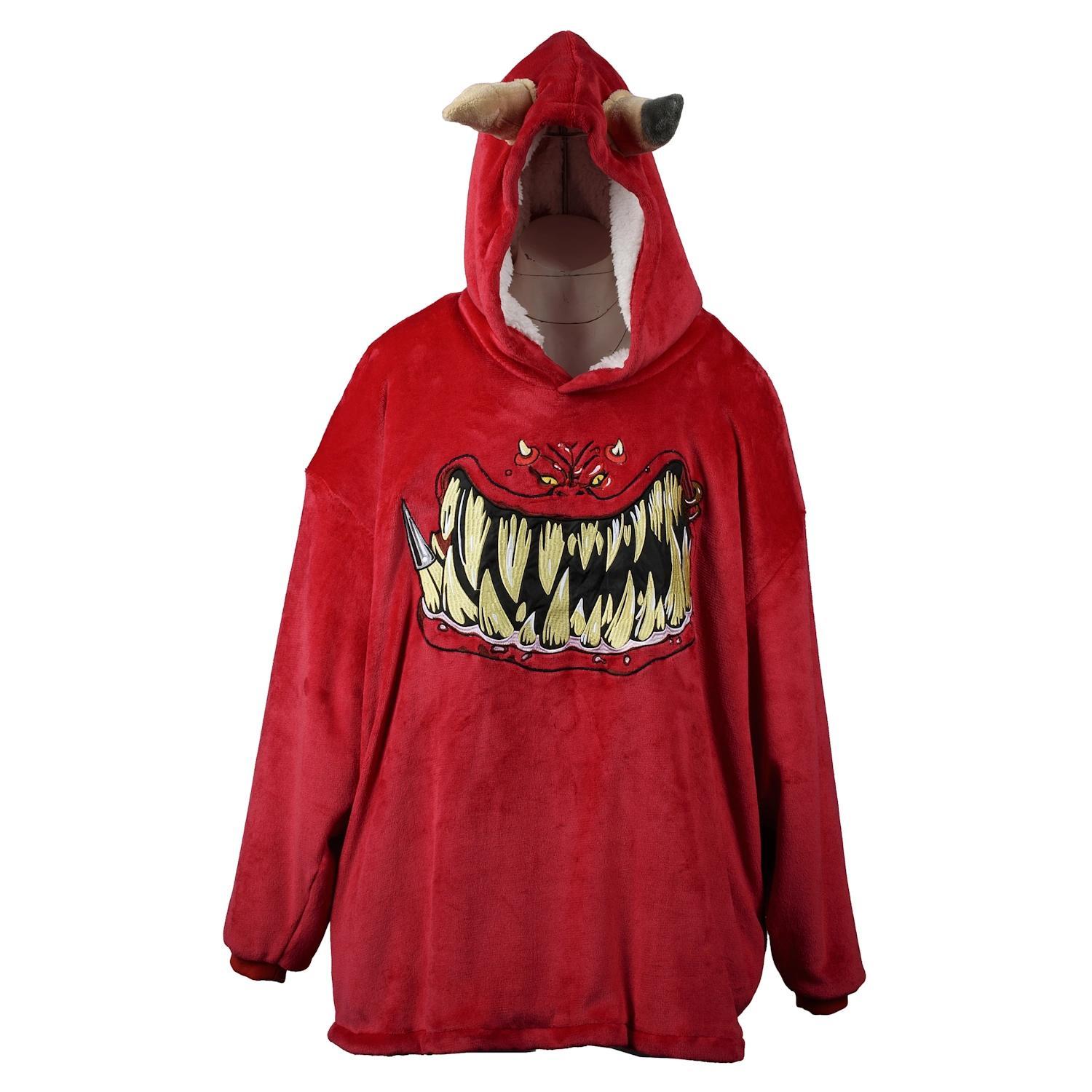 Warhammer 40000 Red Squig Hooded Blanket Warhammer 40000 Red Squig Hooded Blanket