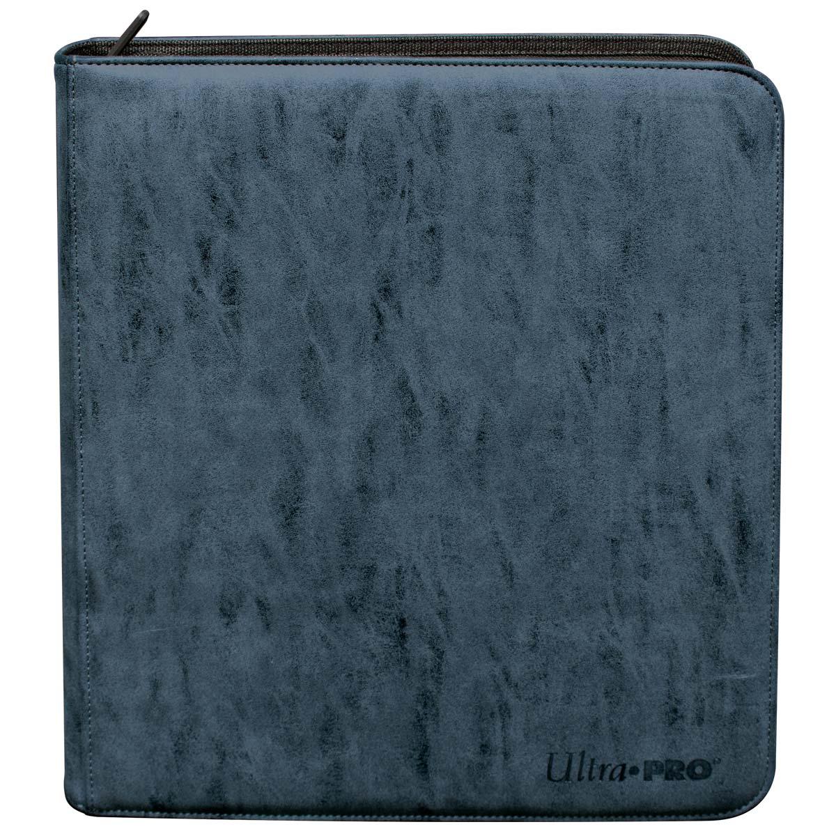 Ultra Pro - Suede Collection 12-Pocket Premium PRO-Binder: Sapphire