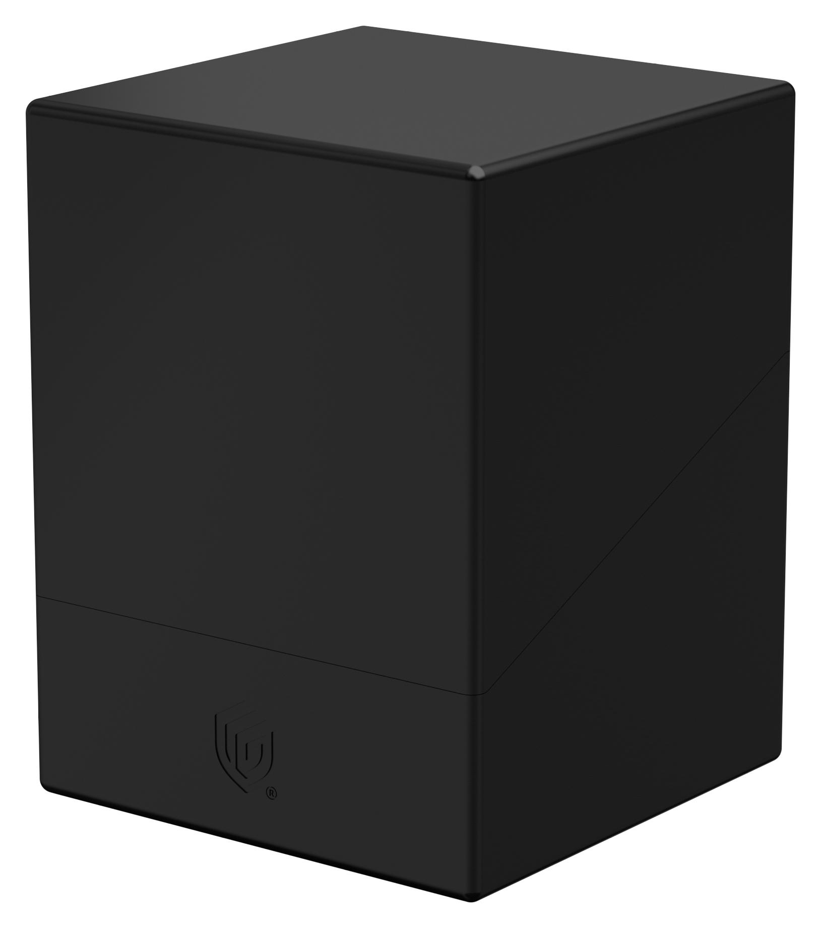 Ultimate Guard Boulder Deck Case 100+ Solid Black