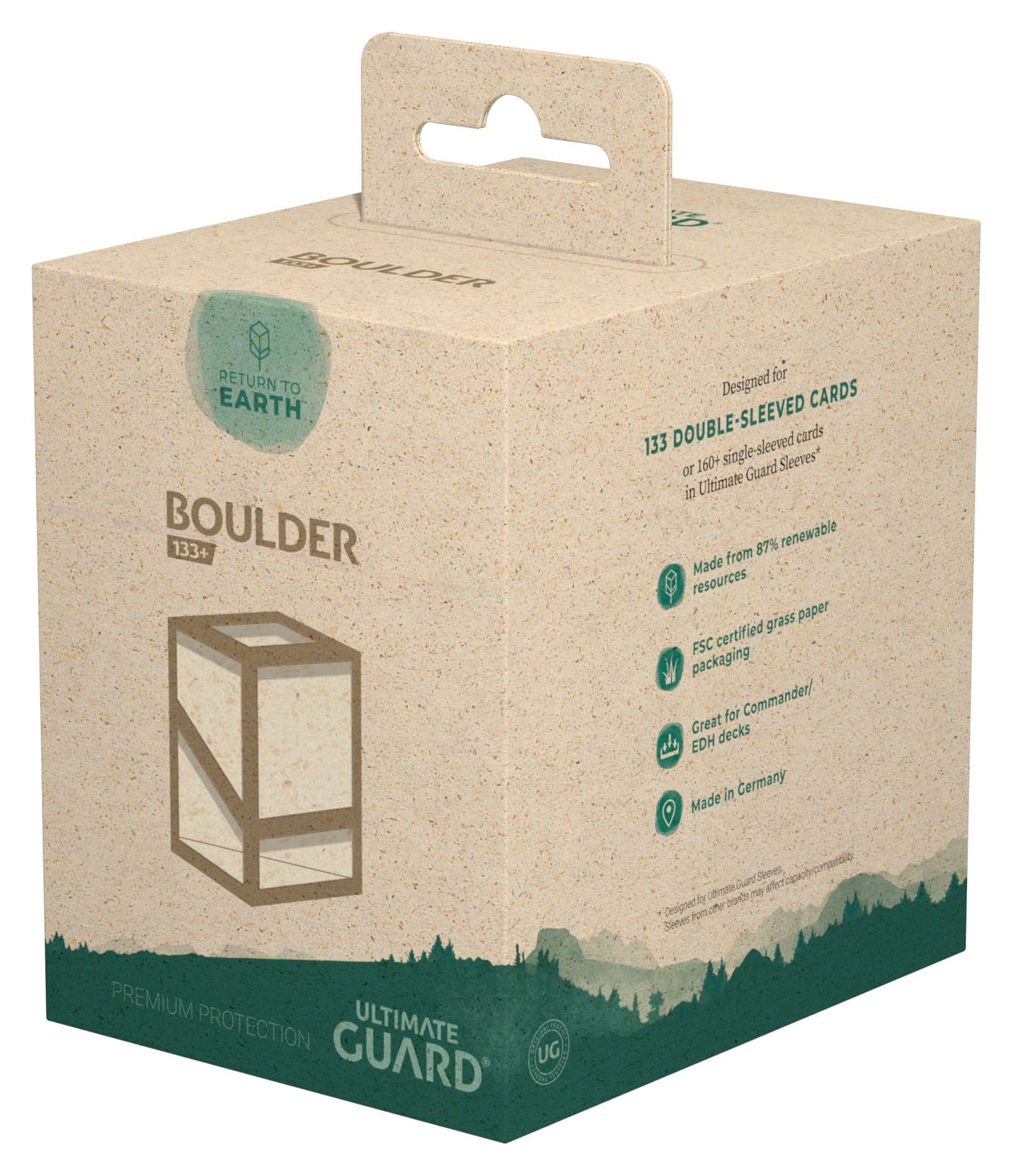 Ultimate Guard Return To Earth Boulder Deck Case 133+ Standard Size Natural Ultimate Guard Return To Earth Boulder Deck Case 133+ Standard Size Natural