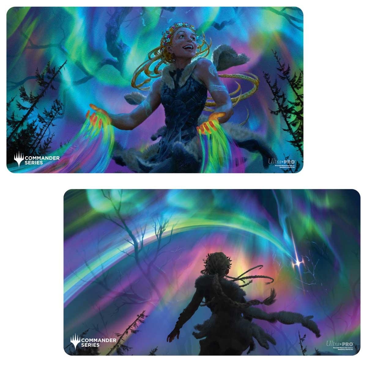 Ultra Pro Commander Series - Release 4 - Three Color Shard - Q4 2024 Double Sided Playmat Esika for Magic: The Gathering