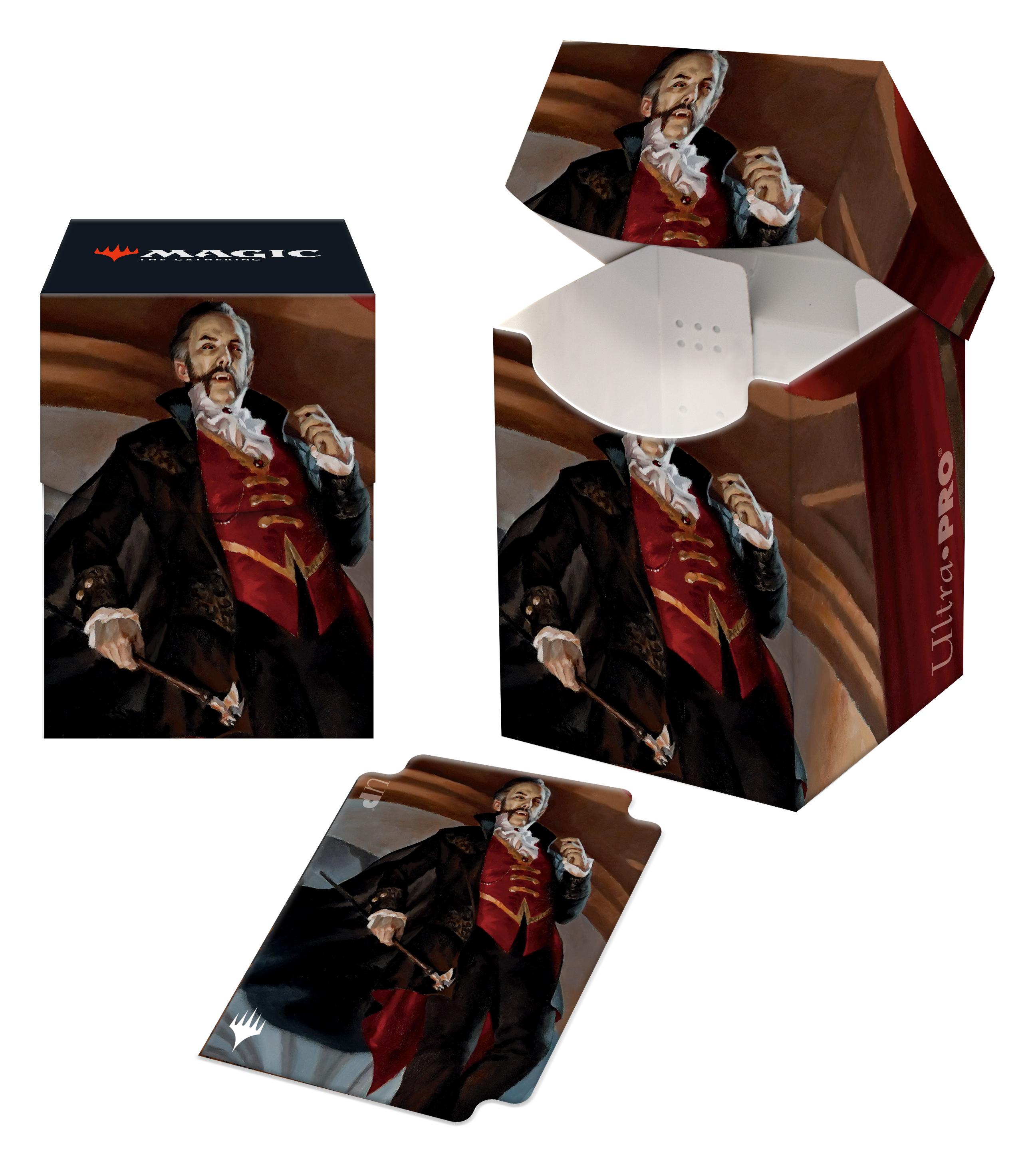 UP - PRO 100+ Deck Box and 100ct sleeves for Magic: The Gathering Commander Innistrad Crimson Vow V2