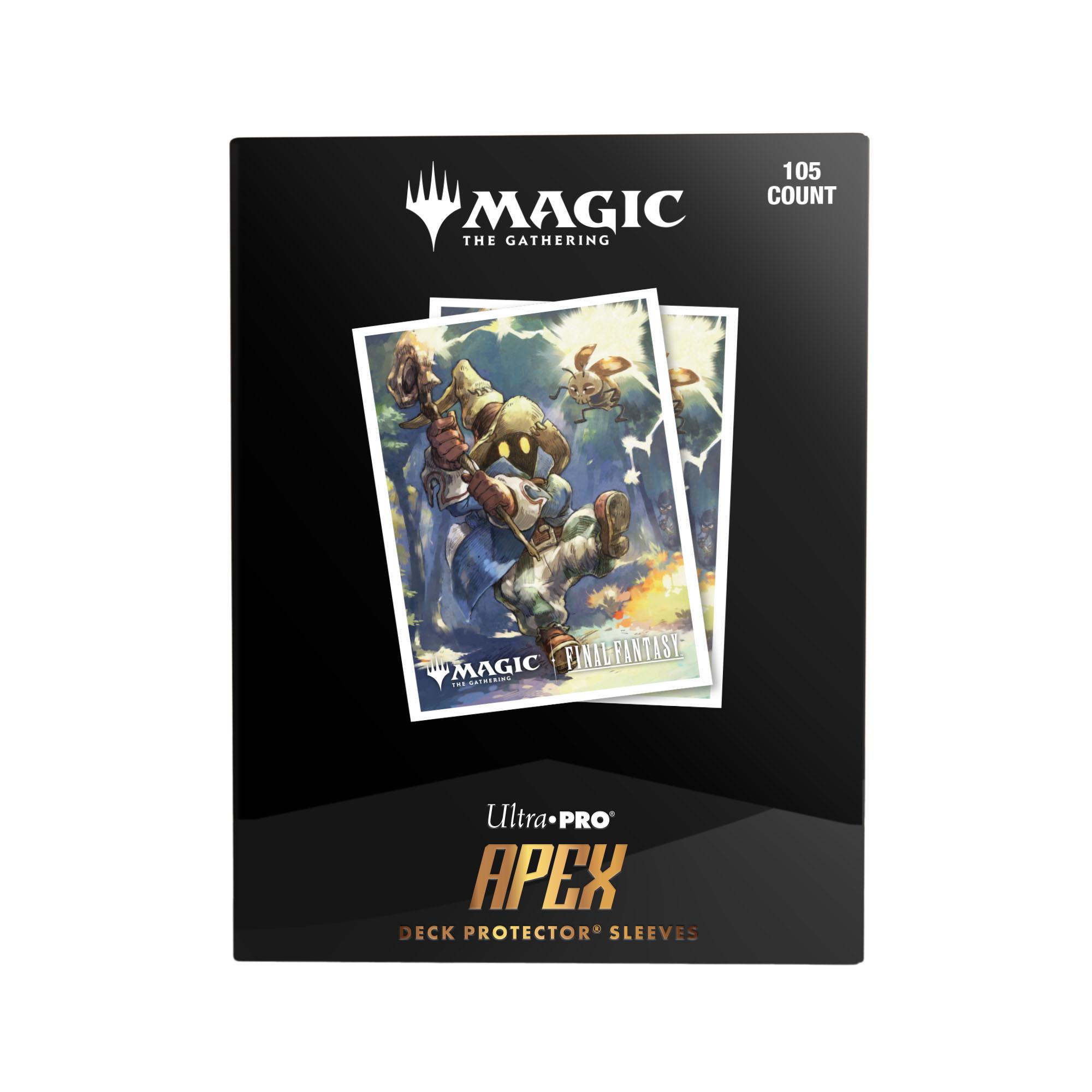 Ultra Pro - MTG Final Fantasy (TM) - Q4 105ct APEX Deck Protector sleeves Premium Y for Magic: The Gathering