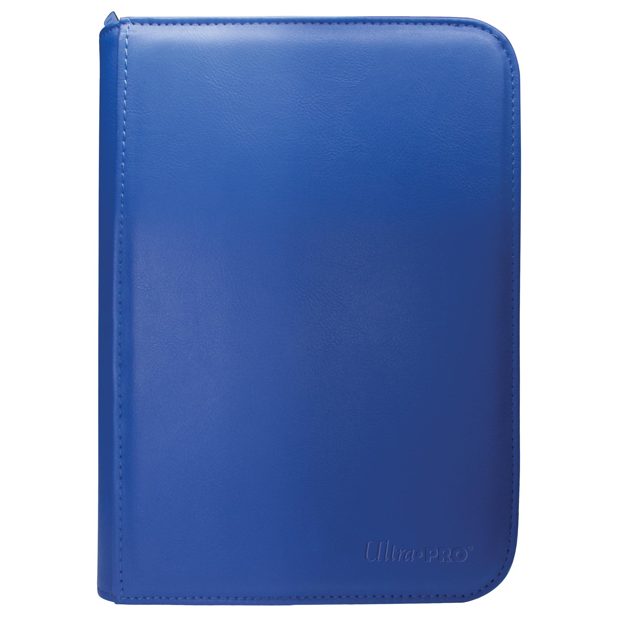 Ultra Pro - Vivid 4-Pocket Zippered PRO-Binder: Blue Ultra Pro - Vivid 4-Pocket Zippered PRO-Binder: Blue