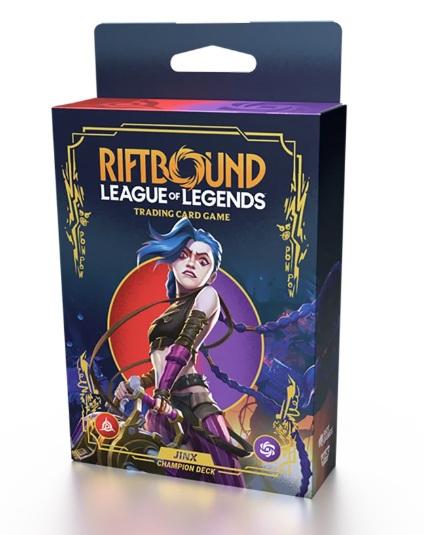 Riftbound: League of Legends TCG - Origins Champion Deck Jinx Display (4) EN