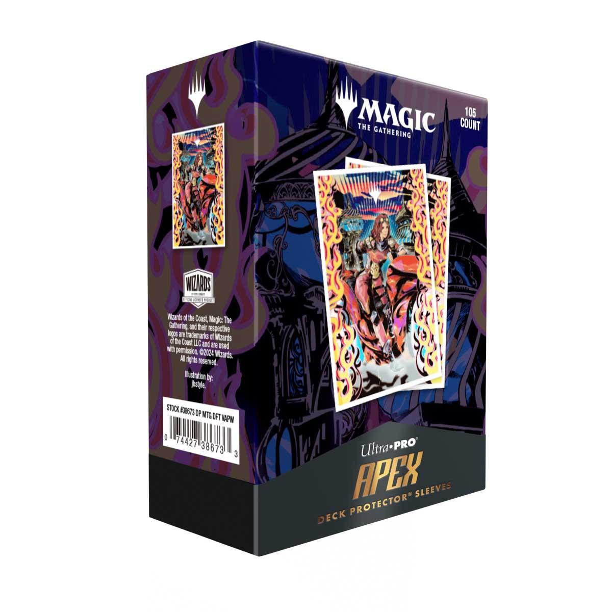 Ultra Pro - Aetherdrift: 105ct Apex Deck Protector sleeves Variant Art PW for Magic: The Gathering