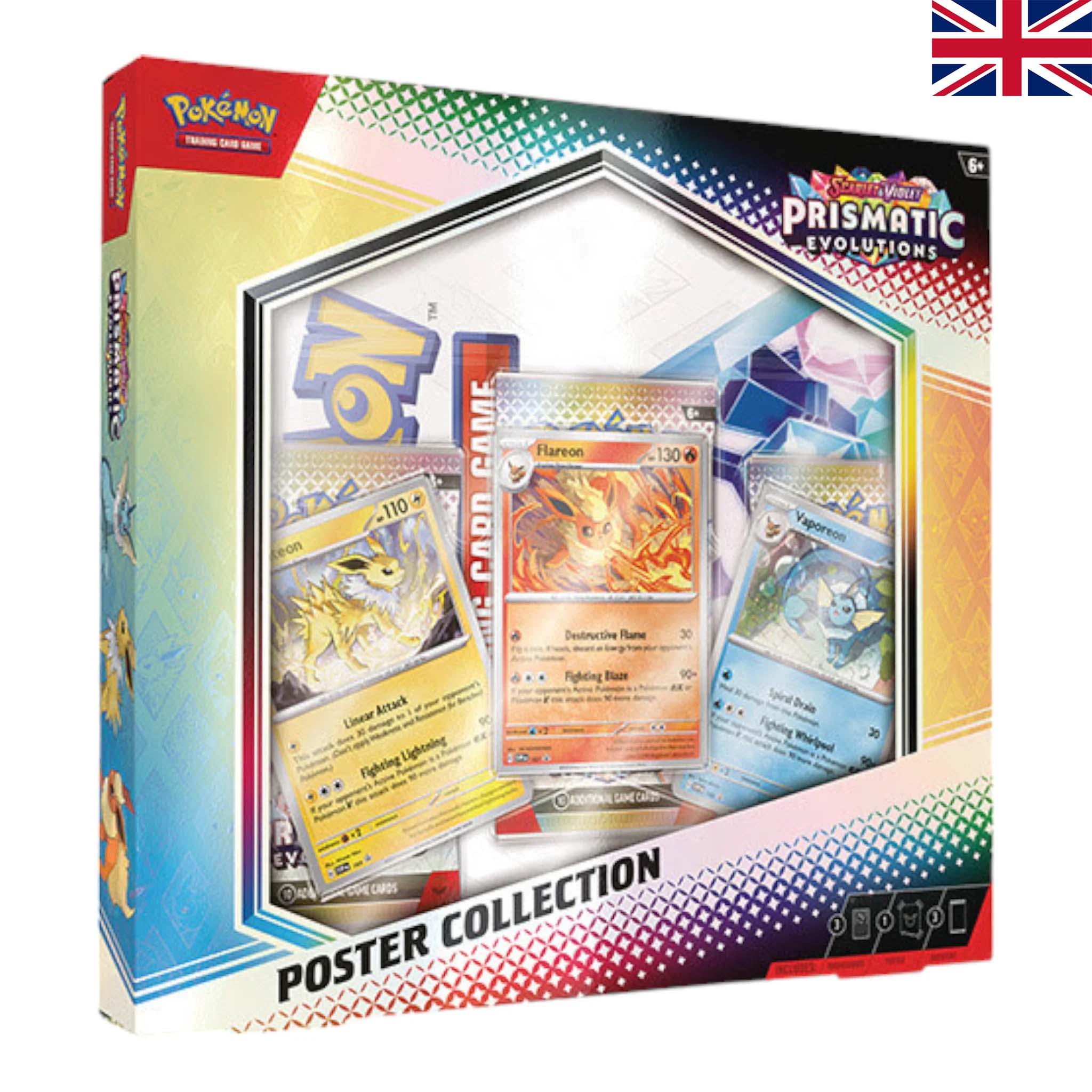 Pokémon Scarlet & Violet 08.5 Prismatic Evolutions Poster Collection EN
