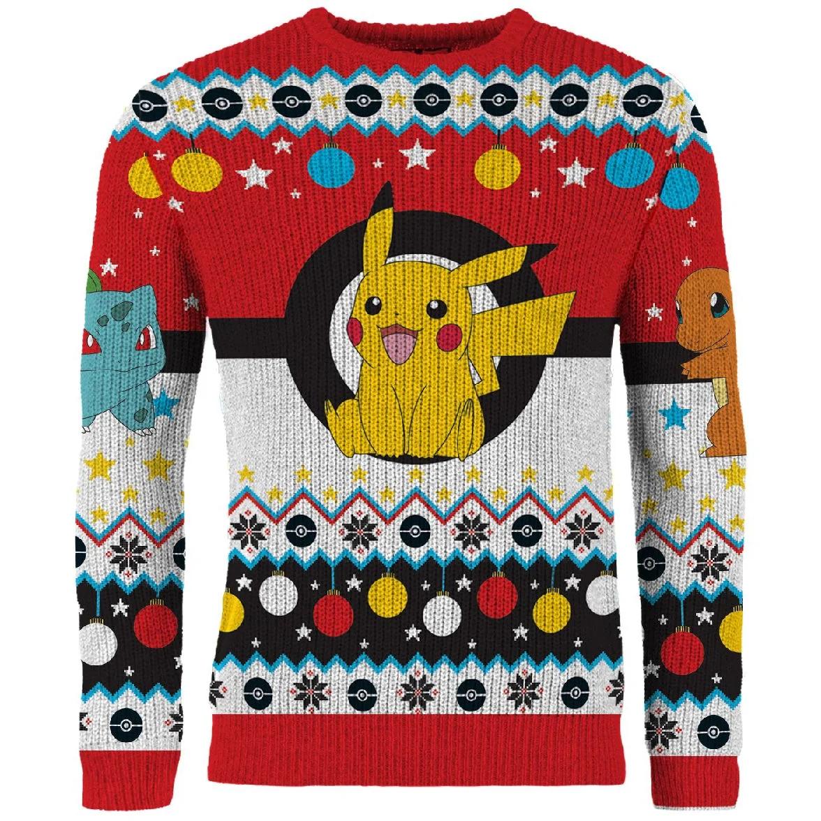 Pokemon Christmas Jumper - Größe: XS Pokemon Christmas Jumper - Größe: XS