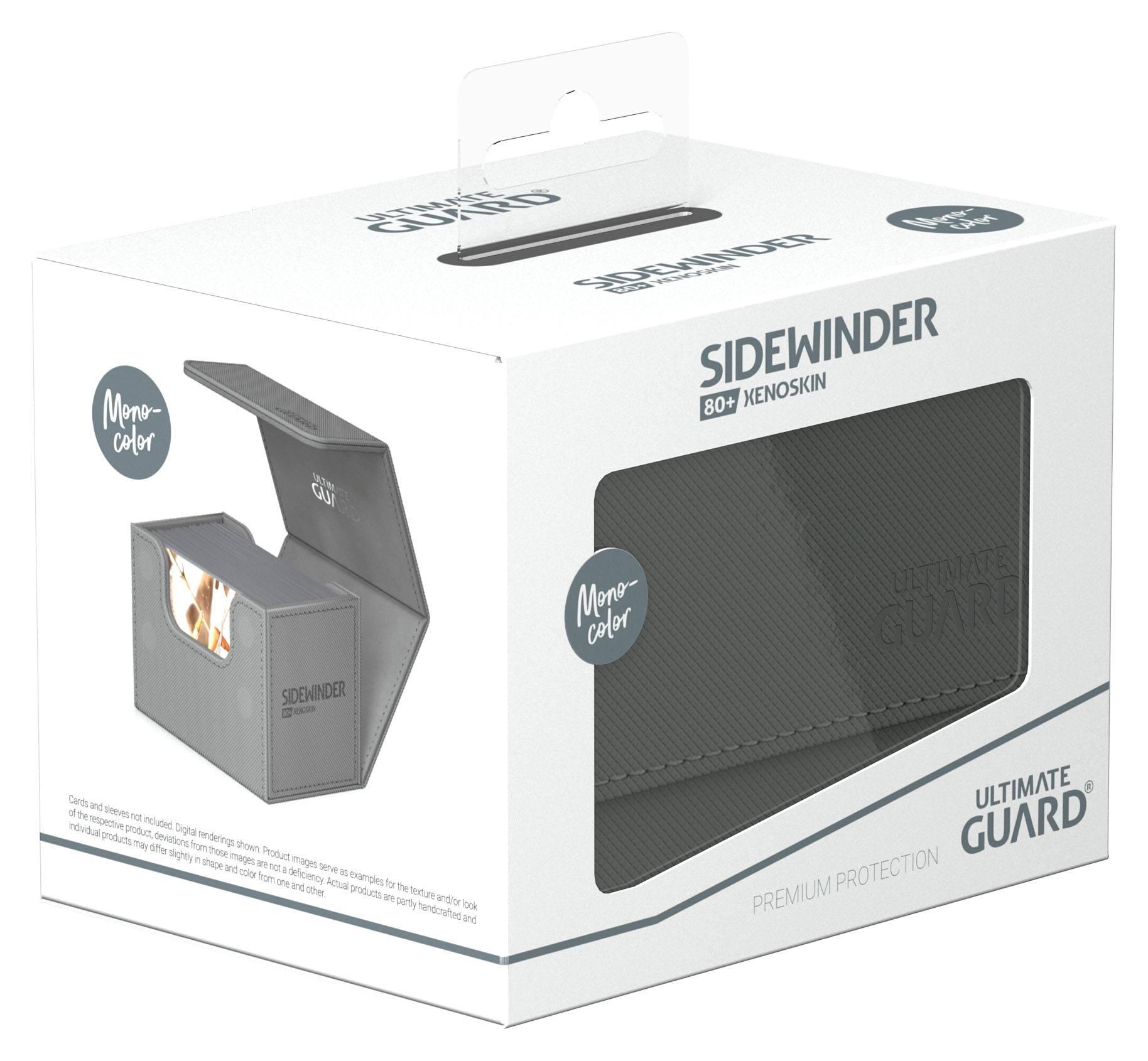 Ultimate Guard Sidewinder 80+ XenoSkin Monocolor Grau Ultimate Guard Sidewinder 80+ XenoSkin Monocolor Grau
