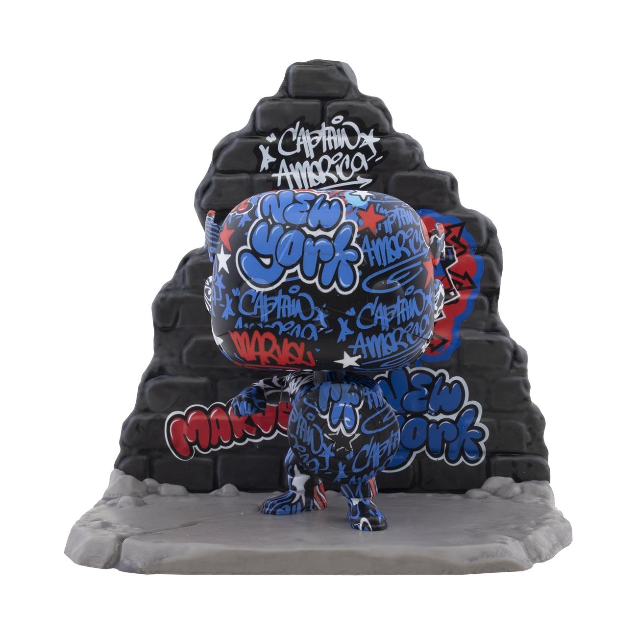 POP Deluxe: Marvel - Cap America (GraffitiDECO)
