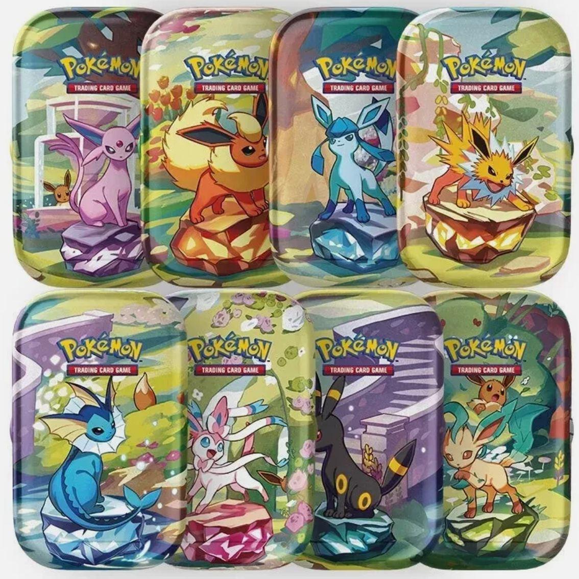 Pokémon KP08.5 Mini Tin Display (8) DE