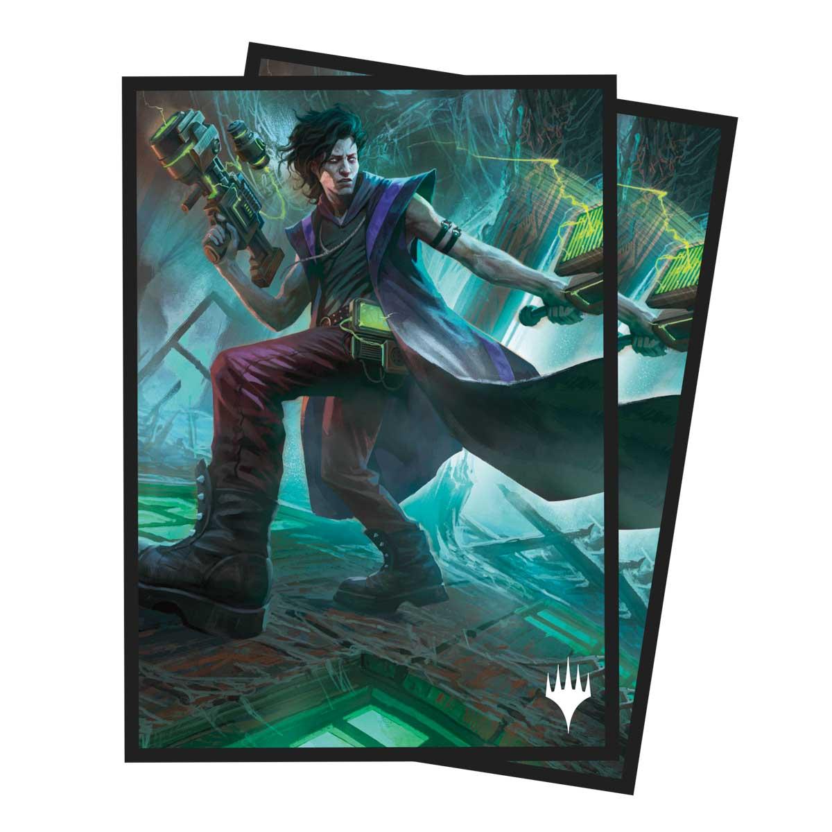 Ultra Pro - Duskmourn 100ct Deck Protector Sleeves Commander C Ultra Pro - Duskmourn 100ct Deck Protector Sleeves Commander C