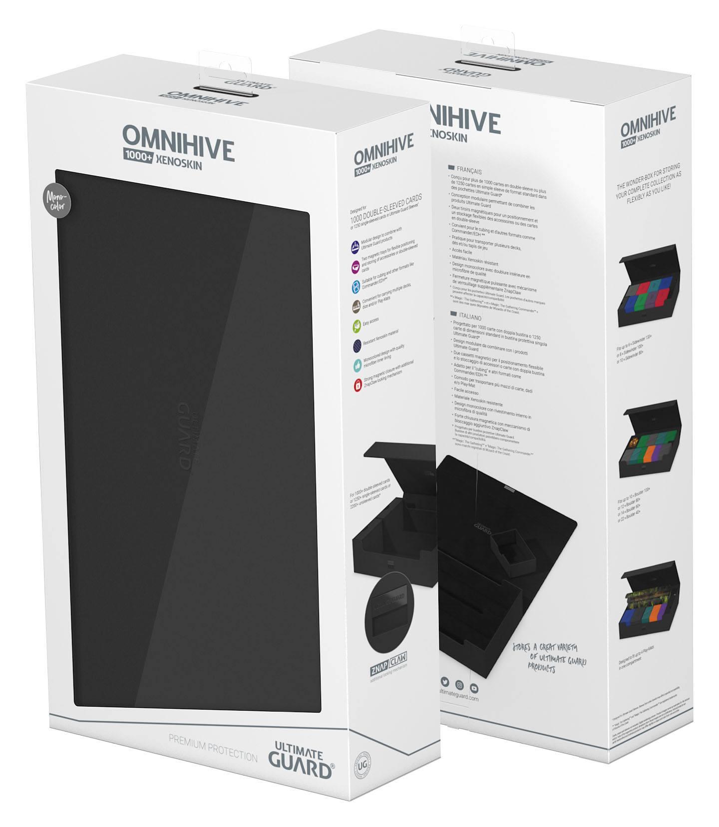 Ultimate Guard Omnihive 1000+ XenoSkin Schwarz Ultimate Guard Omnihive 1000+ XenoSkin Schwarz