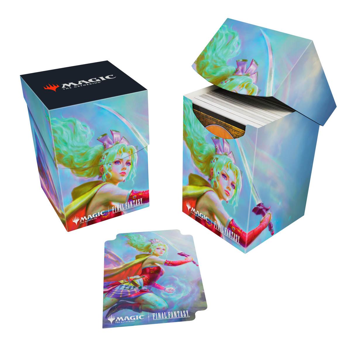 Ultra Pro - MTG: Final Fantasy 100+ Deck Box Commander C for Magic: The Gathering