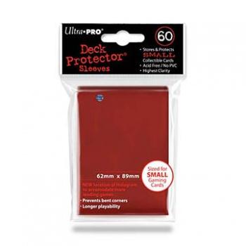 Ultra Pro Deck Protector Sleeves red mini (60)