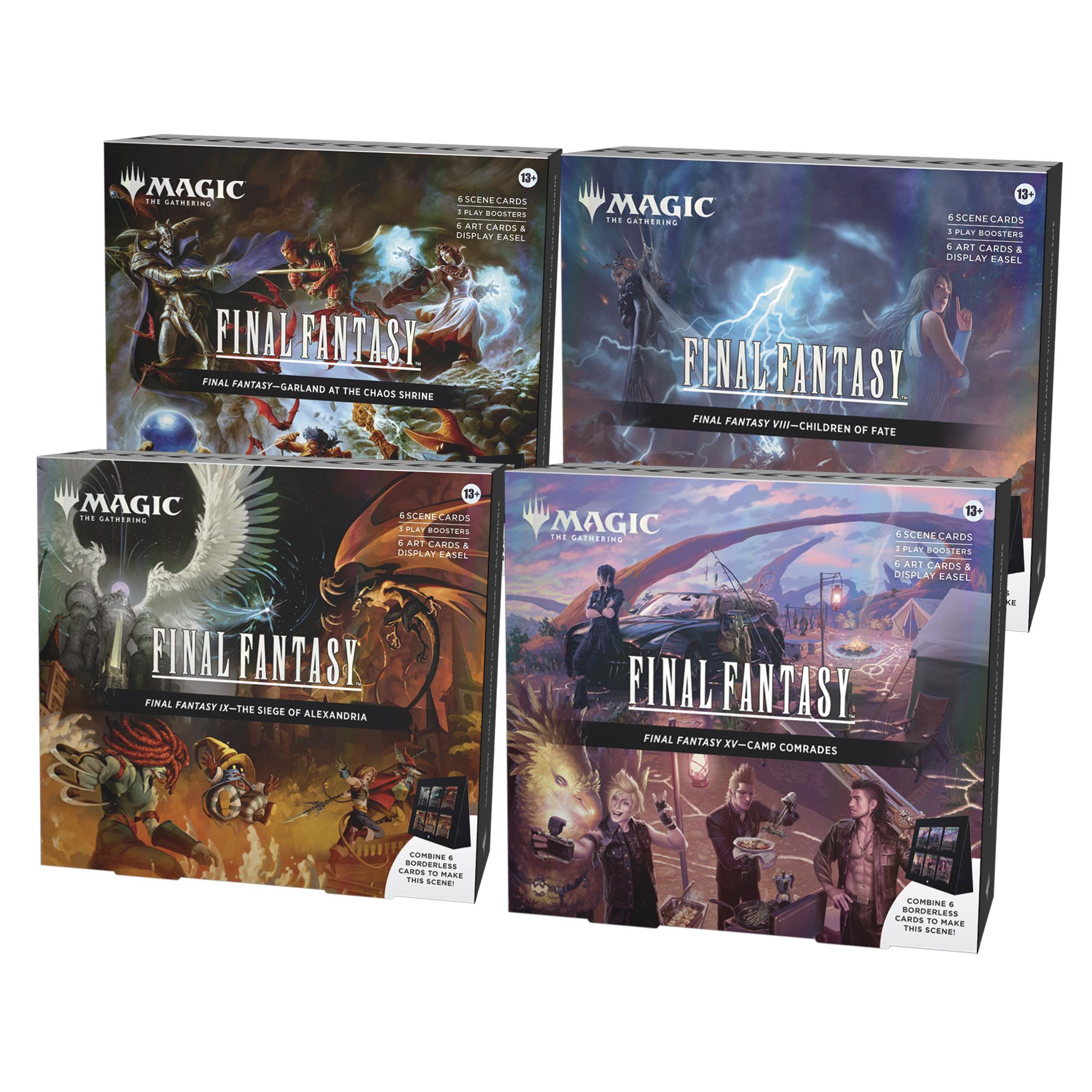 MTG - Final Fantasy Holiday: Scene Box Display (4) EN