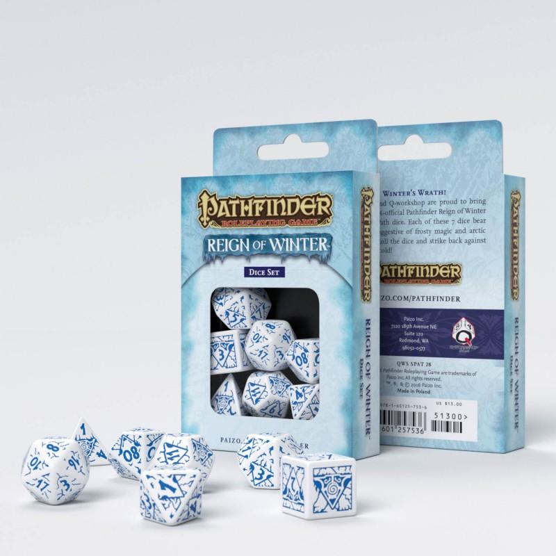 Pathfinder Reign of Winter Dice Set (7) Pathfinder Reign of Winter Dice Set (7)