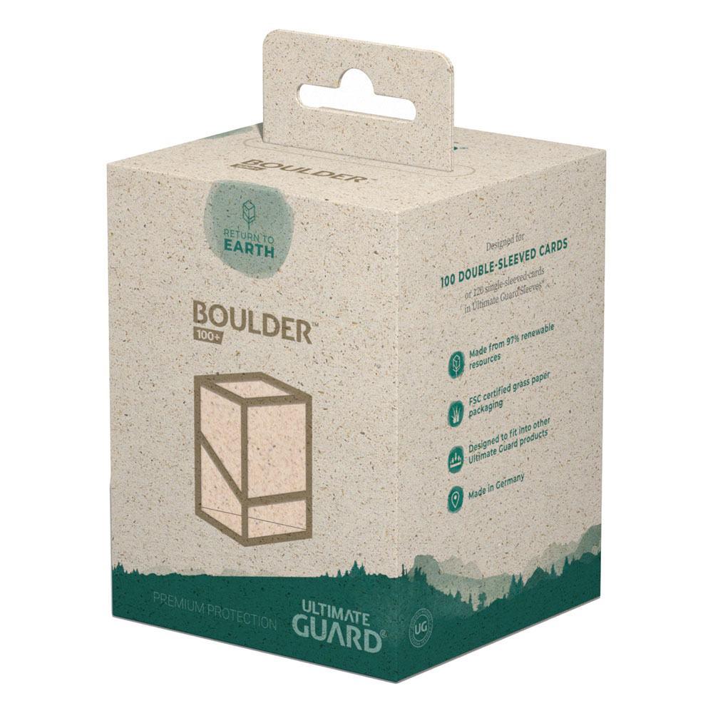 Ultimate Guard - Return To Earth Boulder Deck Case 100+ Standard Size Natural Ultimate Guard - Return To Earth Boulder Deck Case 100+ Standard Size Natural