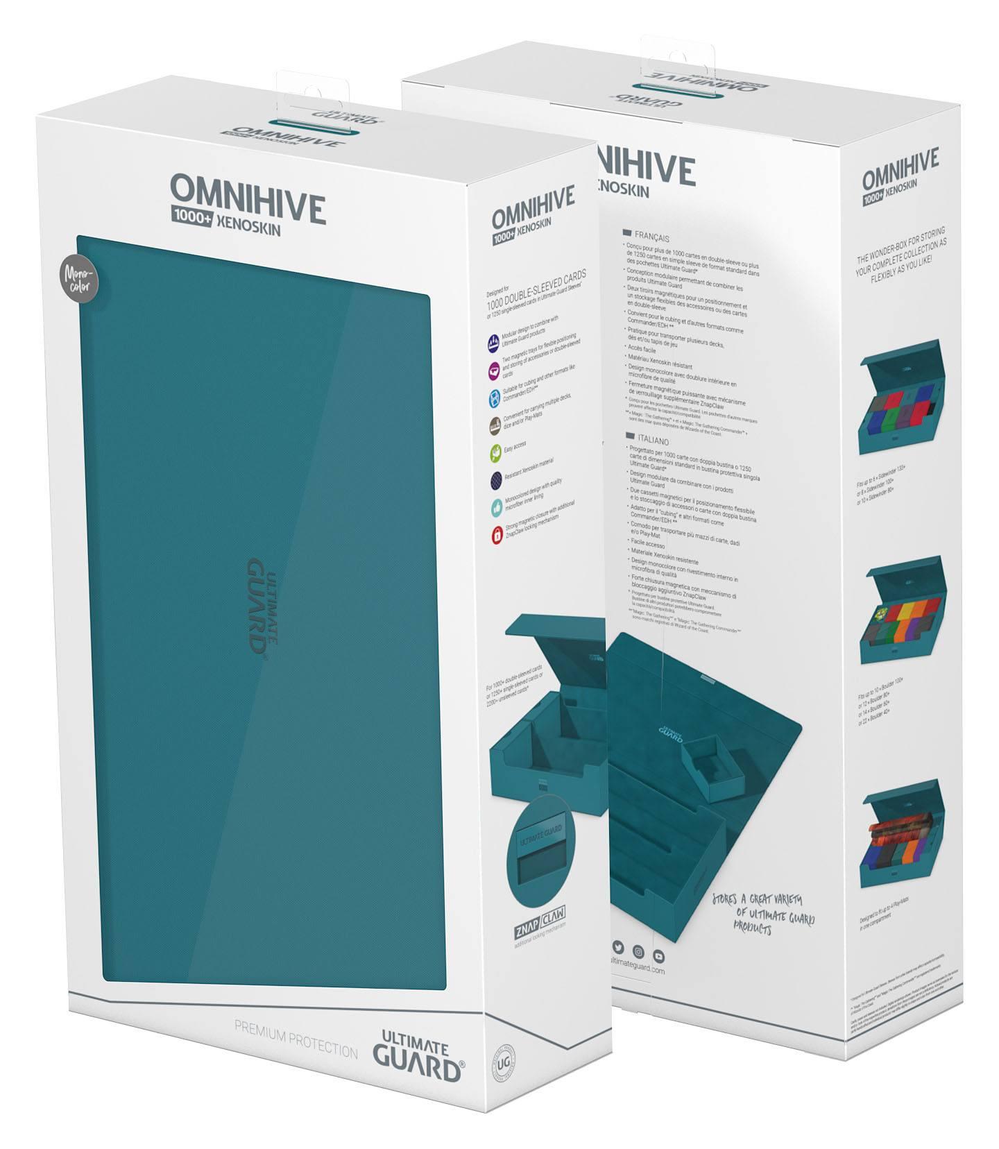 Ultimate Guard Omnihive 1000+ XenoSkin Petrolblau Ultimate Guard Omnihive 1000+ XenoSkin Petrolblau