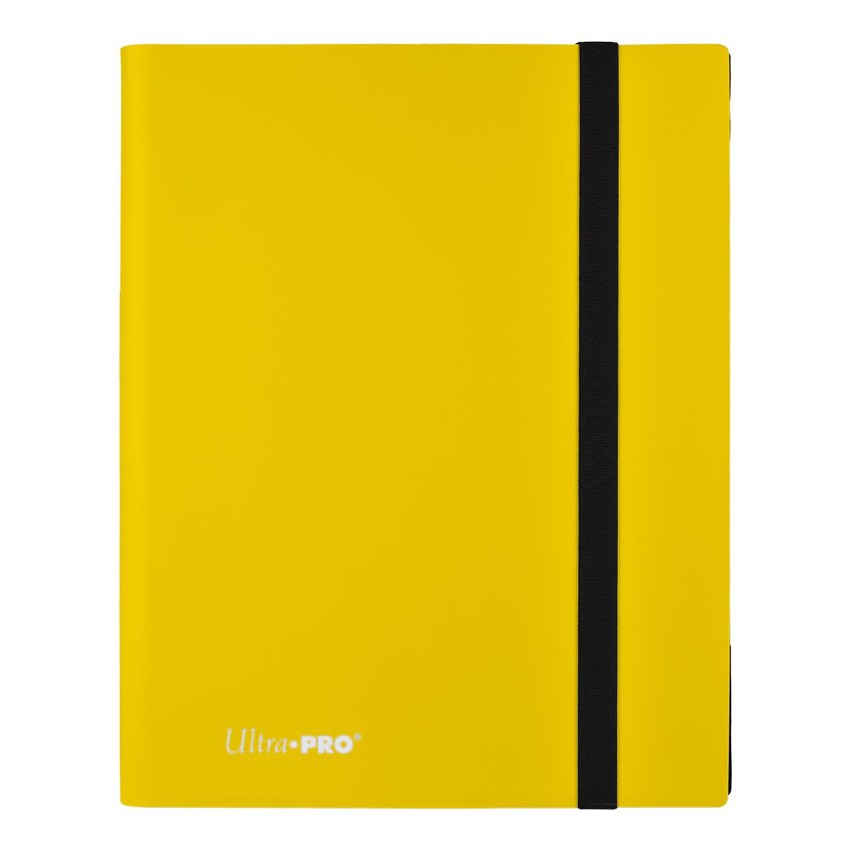 UP - 9-Pocket Eclipse  Lemon Yellow PRO-Binder