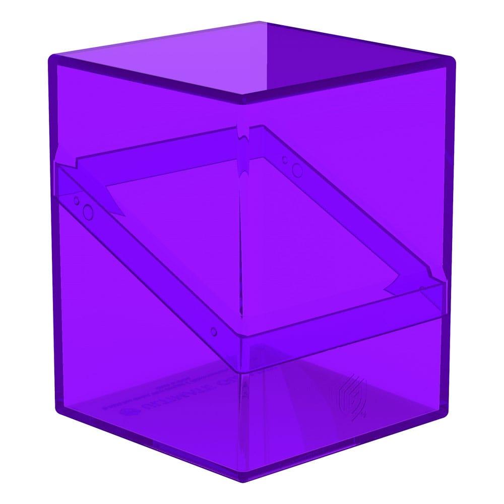 Ultimate Guard - Boulder Deck Case 100+ Clear - Amethyst Ultimate Guard - Boulder Deck Case 100+ Clear - Amethyst