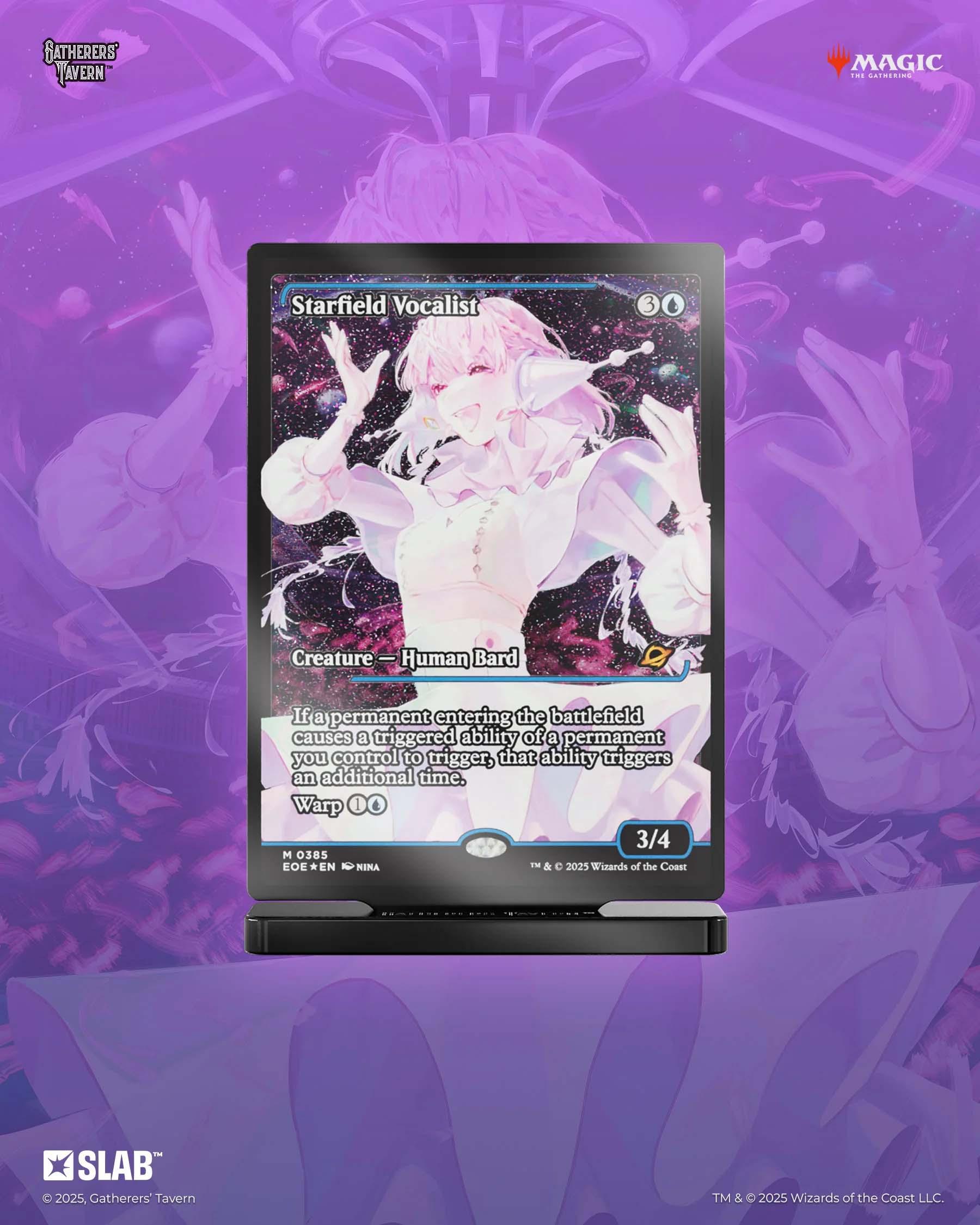 Gatherers' Tavern - Magic: The Gathering: Slab Standee [Edge of Eternities]: Starfield Vocalist