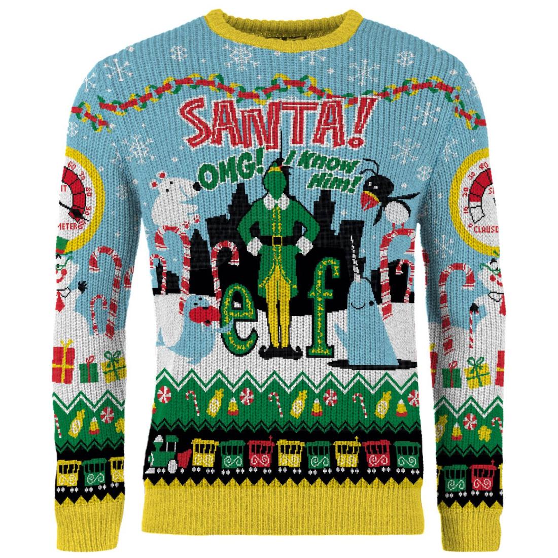 Elf Christmas Jumper Elf Christmas Jumper
