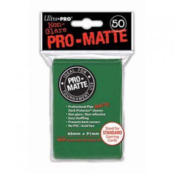 Ultra Pro - Pro Matte Standard - Gr&uuml;n (50)