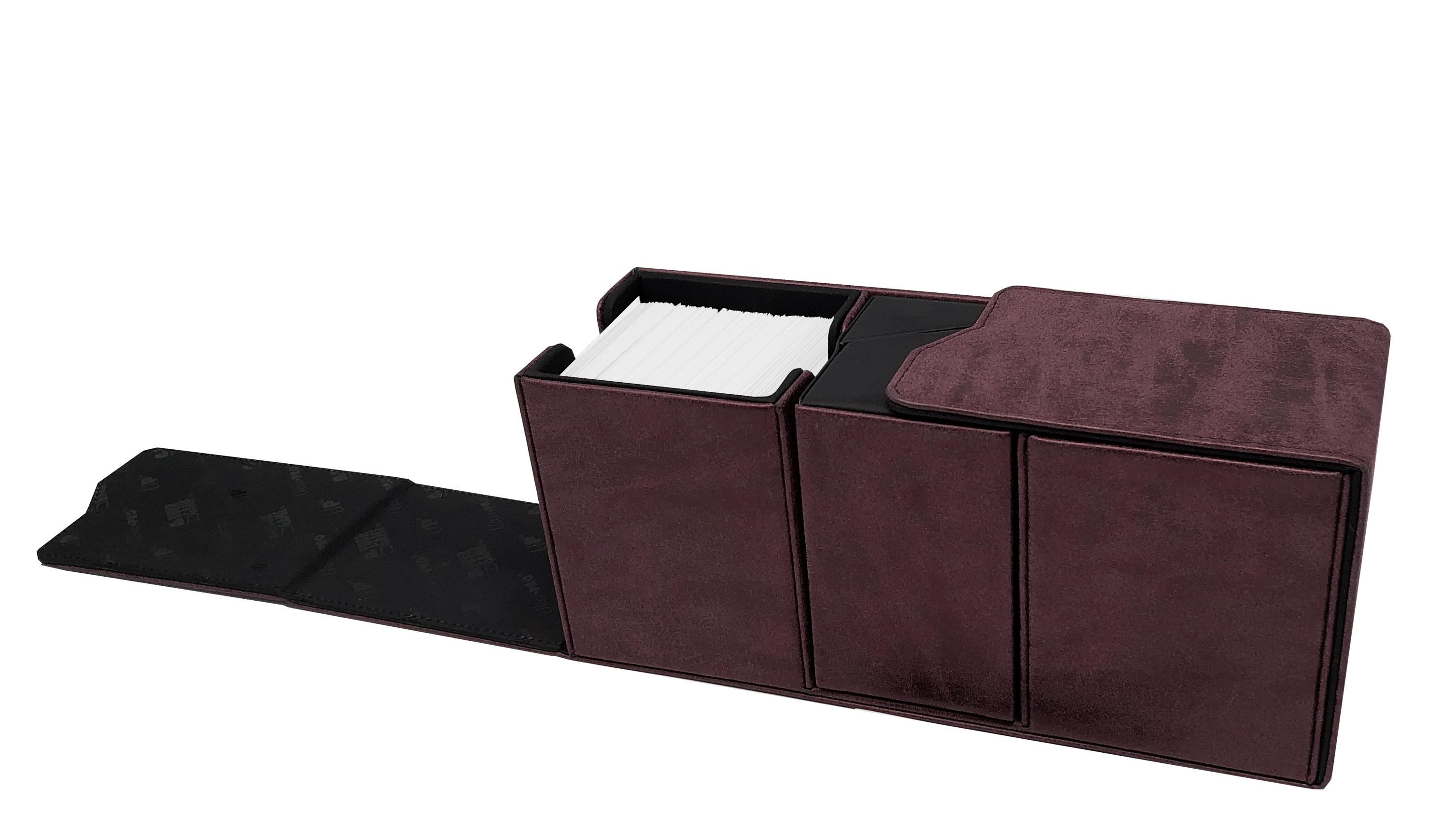 Ultra Pro - Suede Collection Alcove Vault: Ruby