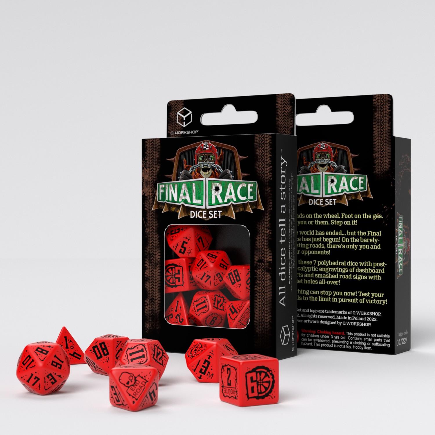 Final Race Dice Set: Engine Roar (7) Final Race Dice Set: Engine Roar (7)