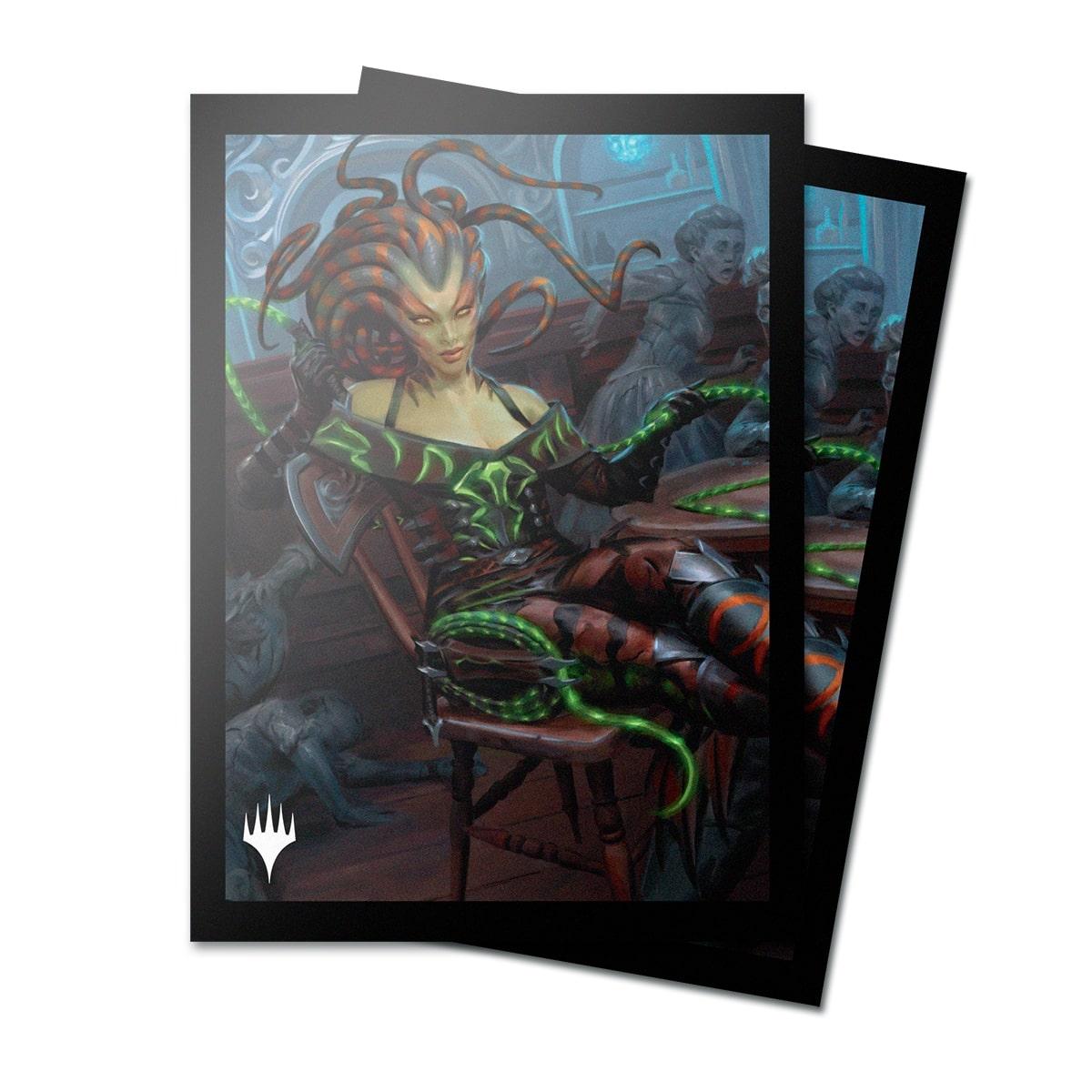 Ultra Pro - Outlaws of Thunder Junction 100ct Deck Protector Sleeves Key Art 2 for Magic: The Gathering