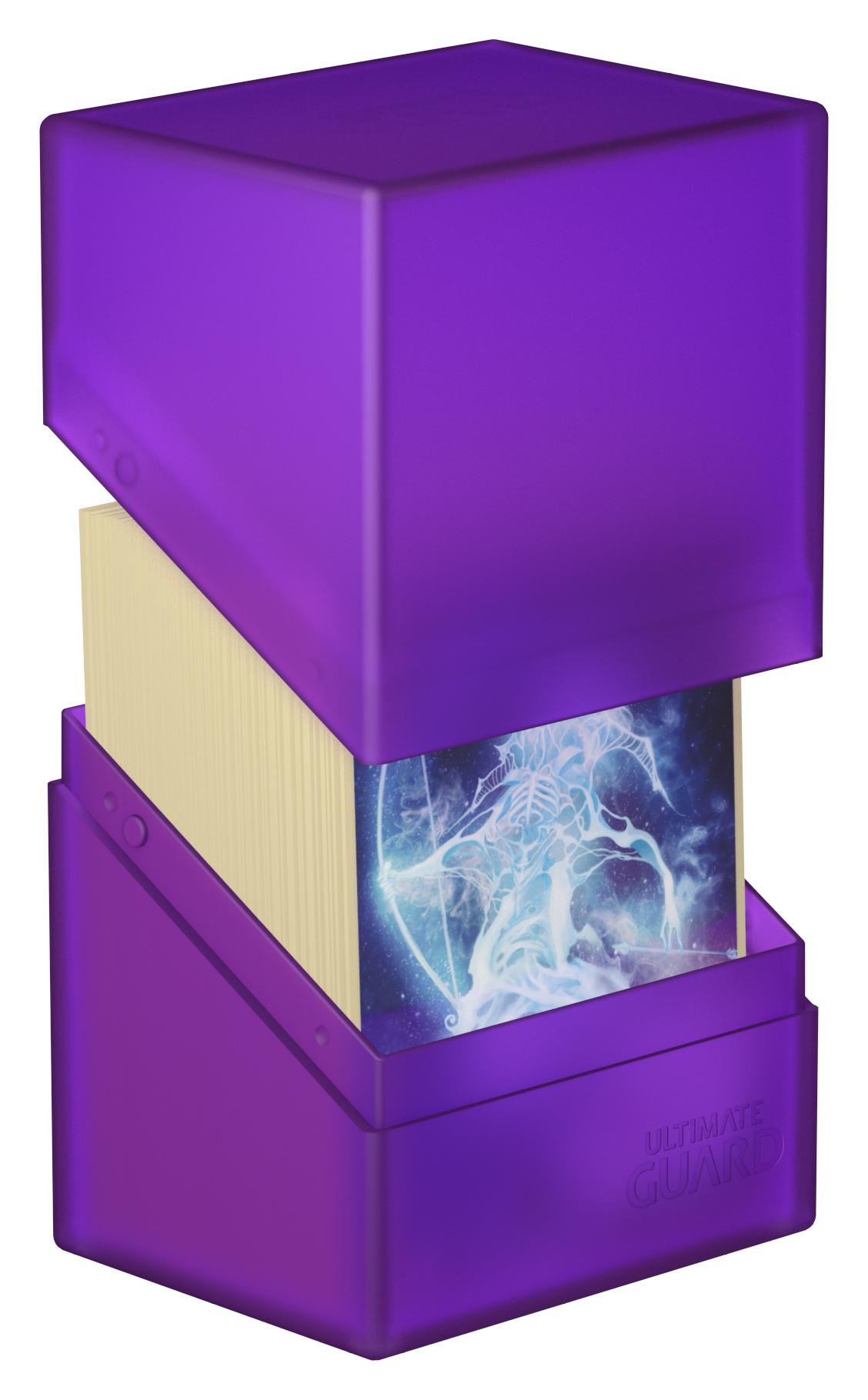 Ultimate Guard - Boulder Deck Case 80+ Standardgröße Amethyst