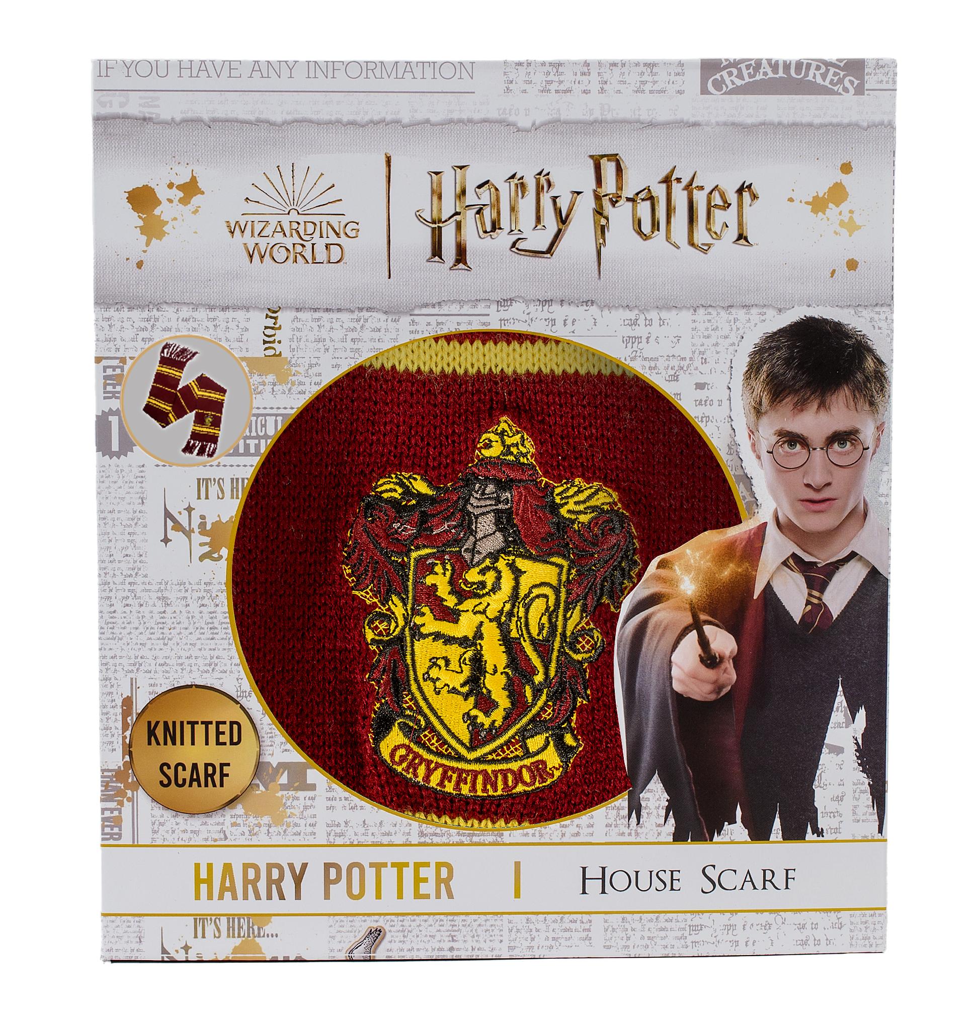 Harry Potter Gryffindor Thin Stripes Scarf (Boxed)