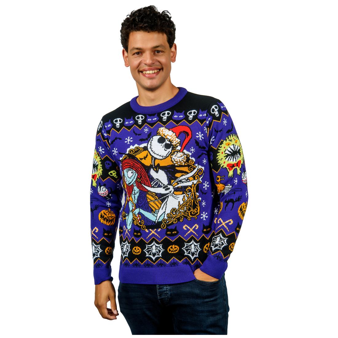 Nightmare Before Christmas Jack and Sally Jumper Nightmare Before Christmas Jack and Sally Jumper