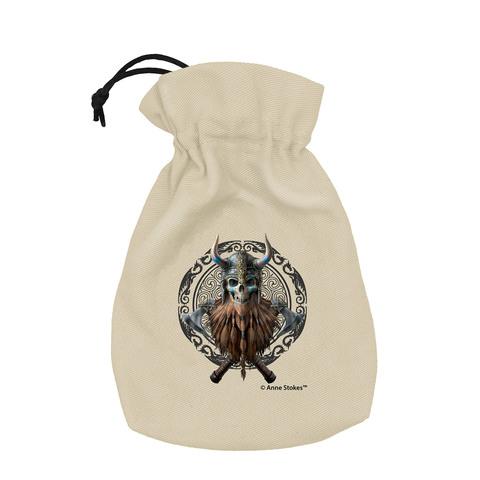 Anne Stokes Dice Pouch: Viking Skull Anne Stokes Dice Pouch: Viking Skull