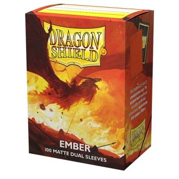 Dragon Shield Dual Matte Sleeves - Ember 'Alaric, Revolution Kindler' (100 Sleeves) Dragon Shield Dual Matte Sleeves - Ember 'Alaric, Revolution Kindler' (100 Sleeves)