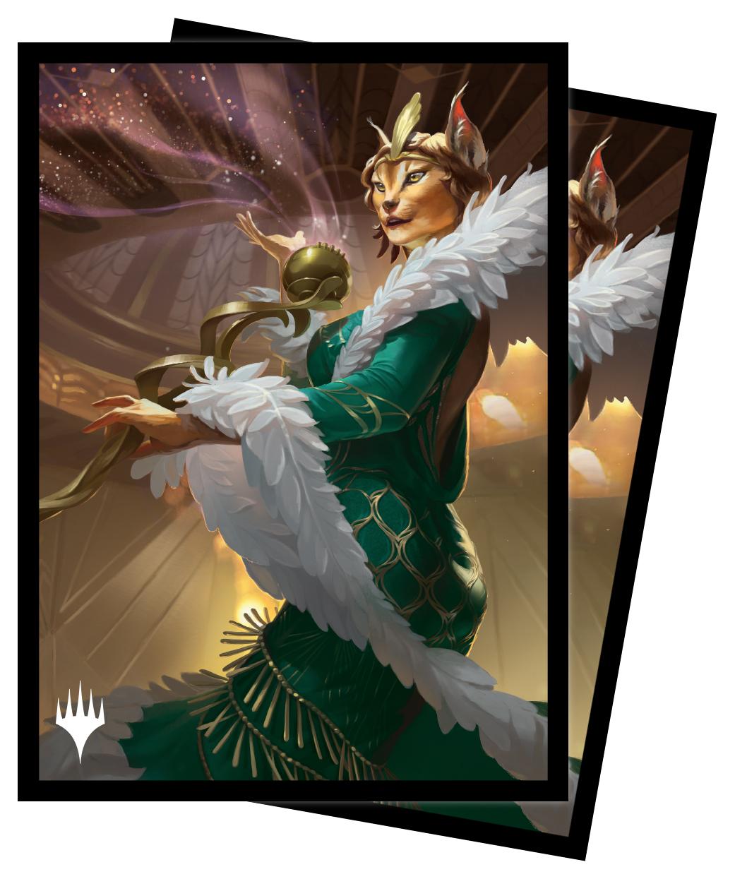 UP - Magic: The Gathering Streets of New Capenna 100 Sleeves featruing Kitt Kanto, Mayhem Diva