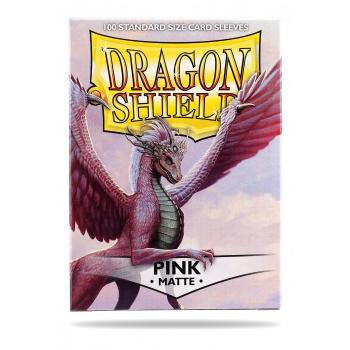 Dragon Shield Card Sleeves - Matte Pink (100)